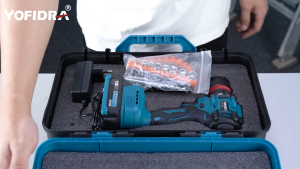 3 in 1 Brushless Electric Screwdriver Electric Drill Cordless Impact Drill 2 Gear Speed Electric Hammer Multifunctional Power Tool For Makita 18V Battery