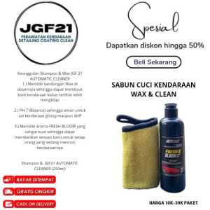 TERLARIS NO.1 PAKET CUCI MOTOR MOBIL+ FREE SPOON BY JGF21 AUTOCARE