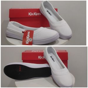 sepatu balet KCR.09 klasik white sol tebal lentur