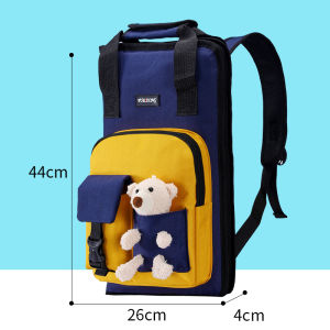 Dumb Drum Cosmetics Bag 12-Inch Dumb Drum Bag Dumb Drum Pad Bag Drum Stick Bag Drum Kit Special Bag Waterproof Shoulder Buggy Bag