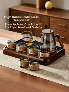 YIHUTEA | Tea Brewing Separate Water Home Heat-resistant Tea Set