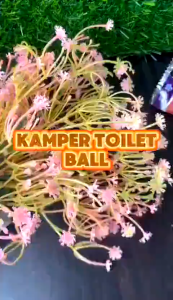 Baru...!! Isi 5 Butir Kapur Barus Pewangi Toilet - Kamper Toilet Ball Lemari Serbaguna - Diskon Produk