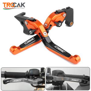 2026 NEW Motorcycle CNC Adjustable Extendable Folding Brake Clutch Levers For KTM DUKE 390 DUKE390 2025 2026 ( Not lower 2025)