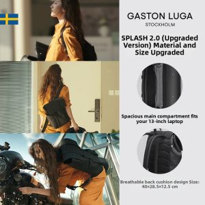 Gaston Luga | Waterproof Spacious Backpack For Travel And Commuting
