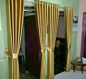 gorden pintu dan jendela gorden/gorden ruang tamu 1set/gorden  minimalis/gorden cantik/gorden murah/