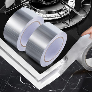 High Temperature Resistance Aluminum Foil Tape Kitchen Pipe Repair Tape Adhesive Sealing Foil Heat Insulation Leak Proof Tape