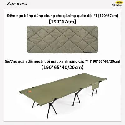 XUPANG | Giường Di Động Siêu Nhẹ Gấp Được Cho Dã Ngoại và Văn Phòng