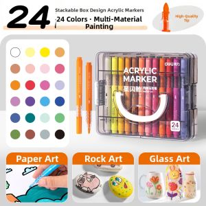 deli | Waterproof No-bleed Stackable Kids Drawing Pen