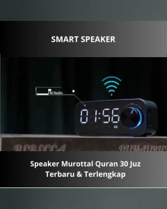 ALFALAH Speaker Alquran Murotal 30 Juz Jovitech Jam Led Bluetooth Portable Stereo Original Display Alarm Wireless S16