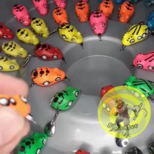 Soft Frog 3cm: Umpan Casting Ikan Gabus Berat 5gr