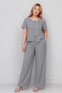 WOMENS COORDS TOP AND WIDELEG PANTS