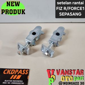 setelan rantai anting anting f1z r force one sepasang
