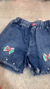 Celana Jeans Pendek Anak Cewek Usia 2-6 Tahun Hotpant Anak Perempuan Dengan Model Terbaru Cocok Untuk Sehari-hari Bawahan Anak Perempuan Kekinian Model Rawis Kualitas Import Terbaik
