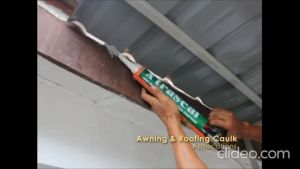 Xtraseal Multipurpose Awning Caulk Silicone Joint Sealing & Waterproofing Compound 400ML - Black/Grey/White