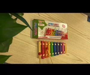 KTPH Rainbow Wooden Xylophone: A Portable & Educational Musical Instrument