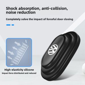 Car Door Shock Absorbing Pad Protection Silent Rubber Sticker