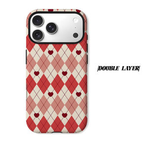 Heartly Phone Case for iPhone 18 17 16 15 14 13 12 11 Air Pro Max Plus Double-layer Cover