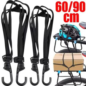 90cm Elastic Luggage Straps Motorcycle Back Seat Helmet Goods Elastic Fixed Strap Adjustment Fix Rope