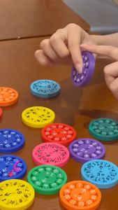 Đồ chơi fidget spinner khai sáng số học cộng trừ nhân và chia thích hợp cho trẻ em mẫu giáo quà tặng giáo dục