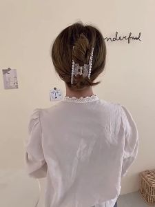 Kẹp tóc càng cua Hàn Quốc nữ đẹp hottrend  nhiều loạikẹp tóc ngọc traicặp búi tóc dễ thương cào6 răng 10 răng 14 răng KT0006 phụ kiện tóc nữ