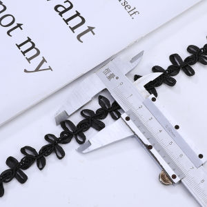 5m/16.4ft Each Pack 1.9cm White Lace Trims Ribbon for Wedding Dress bras Curtain braid cord Pillow DIY Handmade Craft Decorat