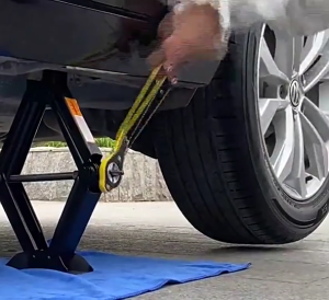 10.5-40cm 2.0T Jack 1 Piece Labor Saving Wrench Car Repair Tool Tire Changing Jack Car Repair Tool Set