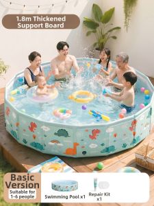 CHEORLIAN | Inflatable-Free Foldable Large Swimming Pool