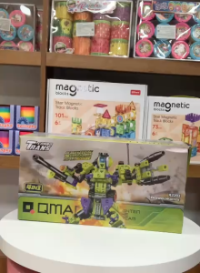 Qman 42203 Robot Bộ xếp hình bộ chuyển đổi 8 trong 1 (Mẫu ngẫu nhiên)