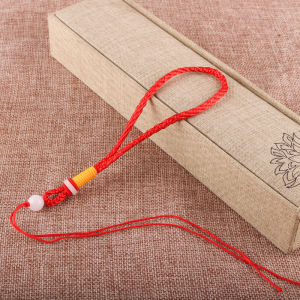 Micro Glass Bead Hand Toy String Braided Rope Hand-Woven Plaything Lanyard Thousand-Eye Bodhi Pendant