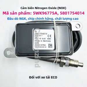 Cảm Biến NOX Xe Tải IVECO 5WK96775A 5801754014 Cảm Biến Oxy Nitơ 24V Chip Chất Lượng Cao Tương Thích Với Phụ Tùng Xe Tải IVECO