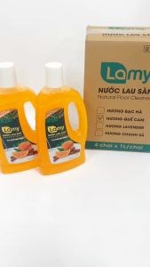 KHO PHÚ NHUẬN_Nước Lau Sàn Lamy Hương Chanh Sả Làm Sạch Mọi Bề Mặt Chai 1L Xua Đuổi Côn Trùng