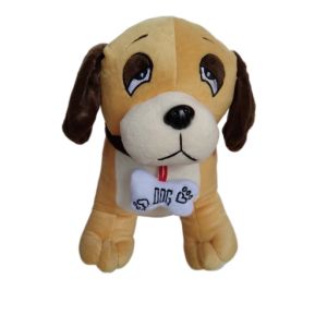 BONEKA DOGGY ANJING LAZY KALUNG CUTE MAINAN KARAKTER KARTUN ANIMASI BINATANG SET HADIAH CUTE