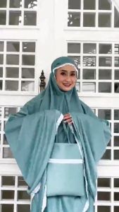 [Sakeenah] Mukenah Jumbo Renda Rayon | Mukenah Renda Jumbo