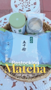 Authentic Marukyu Koyamaen Matcha Powder 100g Bag Premium Japanese Uji Kyoto Matcha Green Tea for Latte Tea & Baking