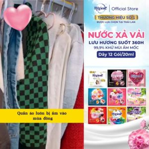 (Trợ Giá) Gói Nước Xả Vải Hygiene Thái Lan 20ml/Gói Giặt Xả Quần Áo Siêu Đậm Đặc Làm Mềm Vải Lưu Hương Bền Lâu - Lazada