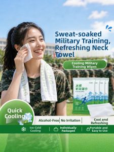 JVBV | Cooling Sweat Removal Refreshing Heat-Proof Sunscreen Towel