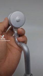 Roda Atas Kecil Kupu Pintu Garasi Lipat Sleding Model Bengkok/Lengkung untuk Hasky