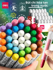 deli | Bút Chalk Khô Không Bụi Thân Thiện Môi Trường 6 Cây