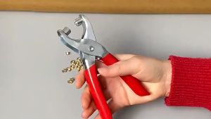 Snap Button Pliers 100 Pcs Makapal na Bakal - Pang-DIY Bahay at Negosyo Pampadali ng Tahian sa Bahay