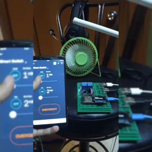 CUSTOMIZATION Arduino IoT Apps Blynk Project ESP32 Smart Switch Home Projek Suis Lampu dan Kipas RBT Tahun Akhir FYP