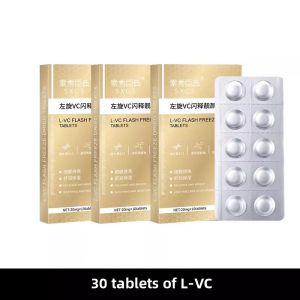 Left-Handed VC Freeze-Dried Tablets plus Niacinamide Essence Original Liquid Vitamin C Brightening Moisturizing Skin Care