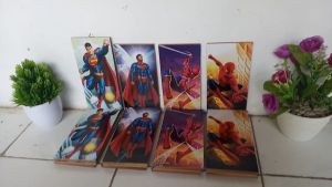 PAJANGAN DINDING GAMBAR KARTUN SUPERHERO HIASAN