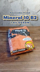 MINERAL-10 EKA FARMA 1 DUS isi 25 KG - Mineral Babi Penambah Berat Badan EKA FARMA