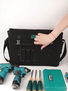 GREENER Shoulder Tool Bag - Tas Perkakas Alat Tukang Waterproof Kuat