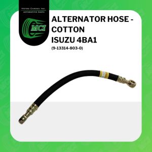 ALTERNATOR HOSE - COTTON for Isuzu 4BA1 9-13314-803-0