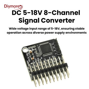 diymore | 8 Channel Signal Converter PWM Conversion Module Suitable For FPV Unmanned Aerial Vehicle Receiver DC 5-18V