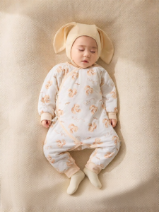 SHI YUE JIE JING | Baby Newborn Winter Warm Onesie