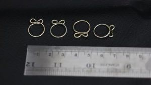 Klip Kawat Kancing klem 12mm Penjepit kleman Selang Bensin selang Hawa Model Pita