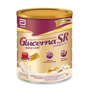 โฉมใหม่ล่าสุด ส่งทุกวัน‼️Glucerna SR|กลูเซอนา เอสอาร์ กลิ่นวานิลลา ขนาด850g.อาหารทดแทนหรืออาหารระหว่างมื้อของผู้ป่วยเบาหวาน**จำกัดคนละไม่เกิน4กระป๋อง**