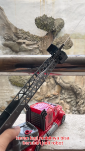 Mainan Anak SPRAY WATER DEFORMATION FIRE TRUCK AK-999 Mainan Truck Pemadam Fire Truck Diecast Anak Mainan Anak Perempuan - Mainan Anak Laki Laki